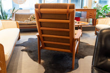Load image into Gallery viewer, Vintage Danish Komfort Teak Lounge Chair and Ottoman - Fully Restored