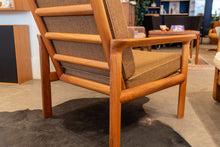 Load image into Gallery viewer, Vintage Danish Komfort Teak Lounge Chair and Ottoman - Fully Restored