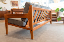 Load image into Gallery viewer, Restored Vintage Teak Sofa by Arne Wahl for Komfort