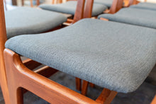 Load image into Gallery viewer, Restored Vintage Teak and Afromosia Dining Chairs - Set of Six