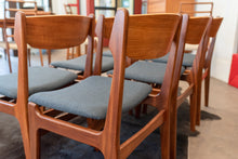 Load image into Gallery viewer, Restored Vintage Teak and Afromosia Dining Chairs - Set of Six