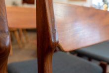 Load image into Gallery viewer, Restored Vintage Teak and Afromosia Dining Chairs - Set of Six