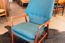 Load image into Gallery viewer, Restored Vintage Madsen and Schubell Wingback Lounge Chair