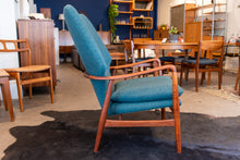 Load image into Gallery viewer, Restored Vintage Madsen and Schubell Wingback Lounge Chair