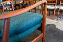 Load image into Gallery viewer, Restored Vintage Madsen and Schubell Wingback Lounge Chair
