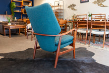 Load image into Gallery viewer, Restored Vintage Madsen and Schubell Wingback Lounge Chair