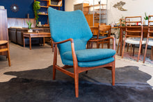 Load image into Gallery viewer, Restored Vintage Madsen and Schubell Wingback Lounge Chair