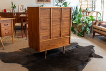 Load image into Gallery viewer, Restored Vintage Walnut Tall Boy