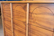 Load image into Gallery viewer, Restored Vintage Walnut Tall Boy