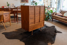 Load image into Gallery viewer, Restored Vintage Walnut Tall Boy