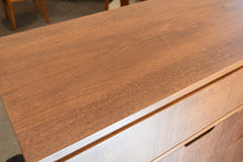 Load image into Gallery viewer, Refinished Vintage Kroehler Walnut Tallboy Dresser