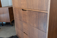 Load image into Gallery viewer, Refinished Vintage Kroehler Walnut Tallboy Dresser