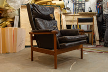 Load image into Gallery viewer, Danish Teak Arm Chair by Illum Wikkelso