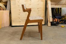 Load image into Gallery viewer, Vintage Dyrlund Bent Arm Teak Dining Chairs - Set of Six