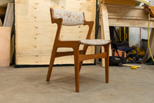 Load image into Gallery viewer, Vintage Dyrlund Bent Arm Teak Dining Chairs - Set of Six