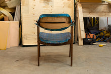 Load image into Gallery viewer, Vintage Walnut Dining Chairs Set of Four