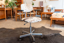 Load image into Gallery viewer, Vintage Custom Cow Hide Office Chair