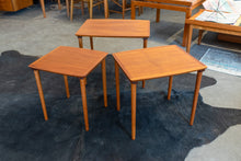 Load image into Gallery viewer, Vintage Teak Nesting Tables - Set of Three