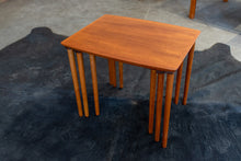 Load image into Gallery viewer, Vintage Teak Nesting Tables - Set of Three