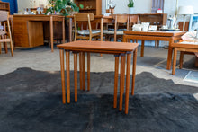 Load image into Gallery viewer, Vintage Teak Nesting Tables - Set of Three