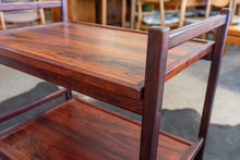 Load image into Gallery viewer, Vintage Rosewood Bar Cart