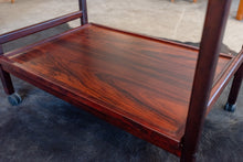 Load image into Gallery viewer, Vintage Rosewood Bar Cart