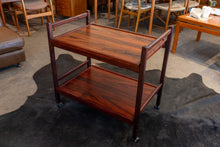 Load image into Gallery viewer, Vintage Rosewood Bar Cart