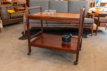 Load image into Gallery viewer, Vintage Rosewood Bar Cart