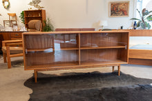 Load image into Gallery viewer, Vintage Teak Curio Display Cabinet