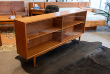Load image into Gallery viewer, Vintage Teak Curio Display Cabinet