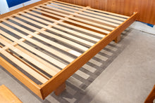 Load image into Gallery viewer, On Hold - Vintage Teak King Platform Bed