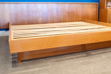 Load image into Gallery viewer, On Hold - Vintage Teak King Platform Bed