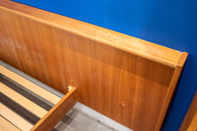 Load image into Gallery viewer, On Hold - Vintage Teak King Platform Bed