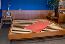 Load image into Gallery viewer, On Hold - Vintage Teak King Platform Bed