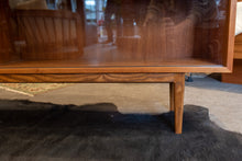 Load image into Gallery viewer, Vintage Teak Curio Display Cabinet