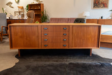 Load image into Gallery viewer, Vintage Restored RS Associates Teak Tambour Door Sideboard
