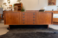 Load image into Gallery viewer, Vintage Restored RS Associates Teak Tambour Door Sideboard