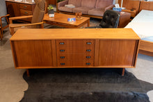 Load image into Gallery viewer, Vintage Restored RS Associates Teak Tambour Door Sideboard