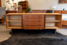 Load image into Gallery viewer, Vintage Restored RS Associates Teak Tambour Door Sideboard