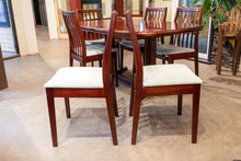 Load image into Gallery viewer, Vintage Rosewood Finish Seven Piece Danish Dining Set