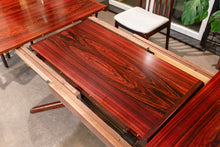 Load image into Gallery viewer, Vintage Rosewood Finish Seven Piece Danish Dining Set