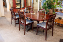 Load image into Gallery viewer, Vintage Rosewood Finish Seven Piece Danish Dining Set