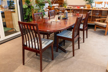 Load image into Gallery viewer, Vintage Rosewood Finish Seven Piece Danish Dining Set