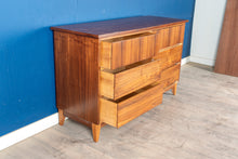 Load image into Gallery viewer, Refinished Vintage Walnut Six Drawer Dresser by Kilgour & Bro. Limited