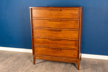 Load image into Gallery viewer, Restored Vintage Walnut Tallboy Dresser