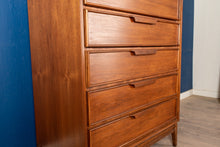 Load image into Gallery viewer, Restored Vintage Walnut Tallboy Dresser