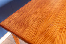 Load image into Gallery viewer, Vintage Refinished Teak Draw Leaf Dining Table
