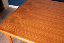 Load image into Gallery viewer, Vintage Refinished Teak Draw Leaf Dining Table