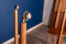 Load image into Gallery viewer, Set of Five Vintage Teak Hanging Nesting Tables