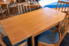 Load image into Gallery viewer, Vintage Teak Square Draw Leaf Table